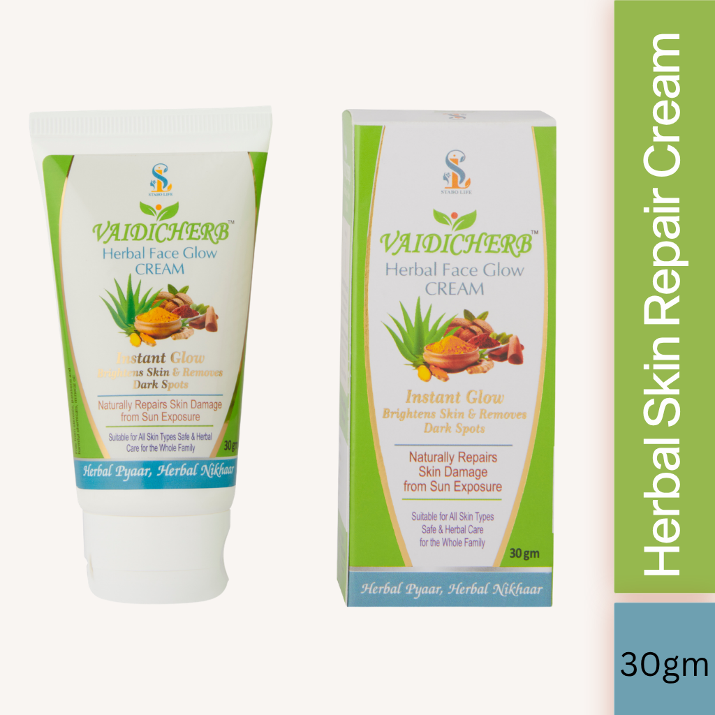 VaidicHerb Herbal Skin Repair Cream tube and box